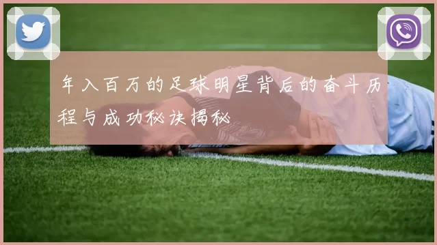年入百万的足球明星背后的奋斗历程与成功秘诀揭秘